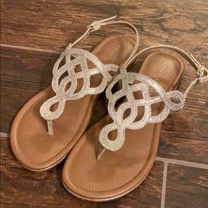 Back-strap sandals